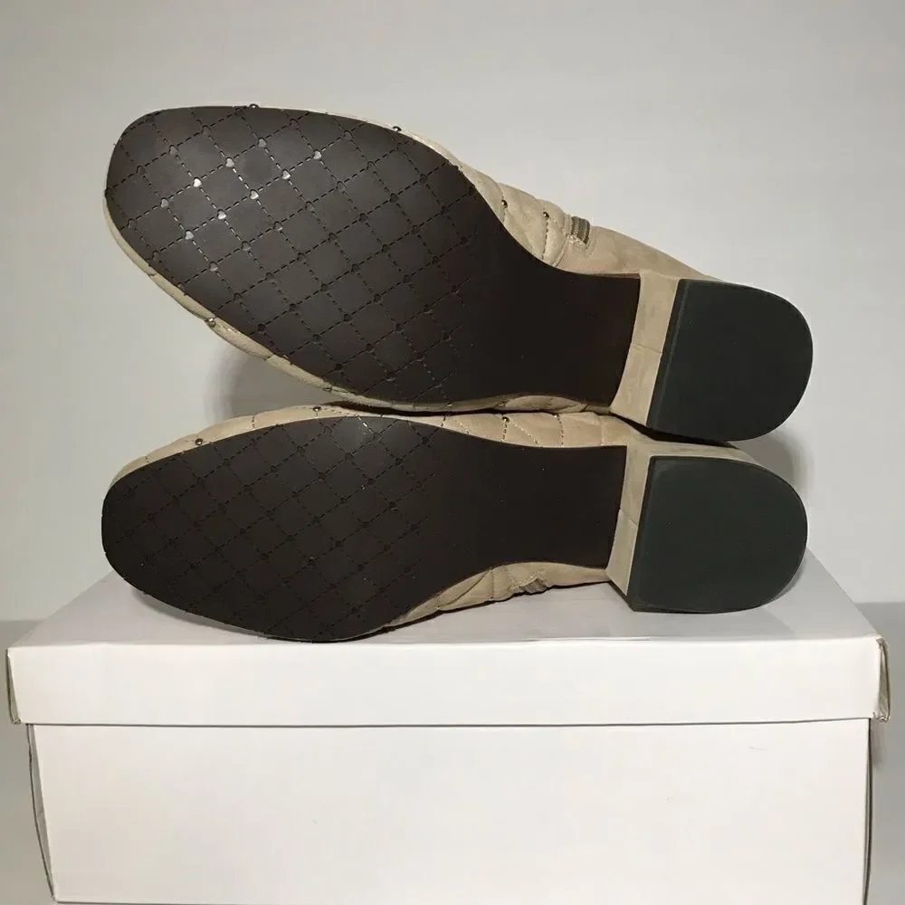 Isaac Mizrahi Live! Quilted Suede Ankle Boot